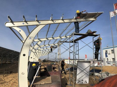 河北地区光伏车棚工程施工公司_河北硕标新能源图3