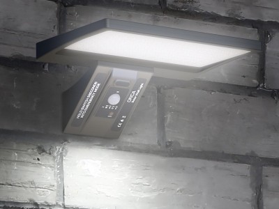 人体感应光控太阳能灯户外防水别墅庭院灯家用免安装照明装饰壁灯图5
