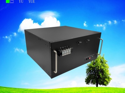 48V100Ah磷酸铁锂电池组19英寸5U机架式通信基站机柜储能电源批发图5