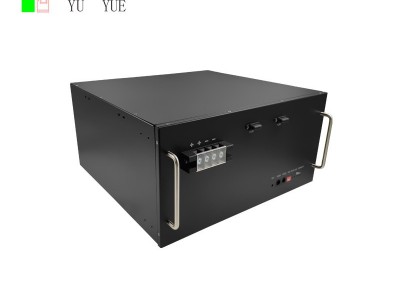 48V100Ah磷酸铁锂电池组19英寸5U机架式通信基站机柜储能电源批发图2