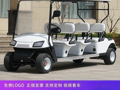电动高尔夫球车景区游览观光车敞篷旅游巡逻车楼盘物业看房接待车图5