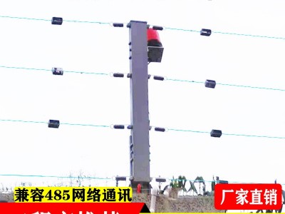张力电子围栏系统拉受力全套防盗围墙四六线单双防区主机器控制杆图2